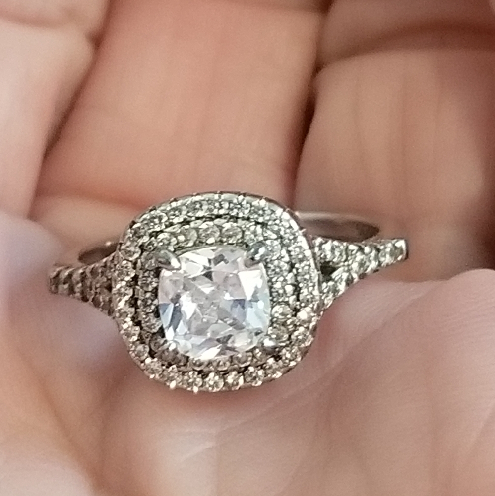 Ring With Cubic Zirconia Stones